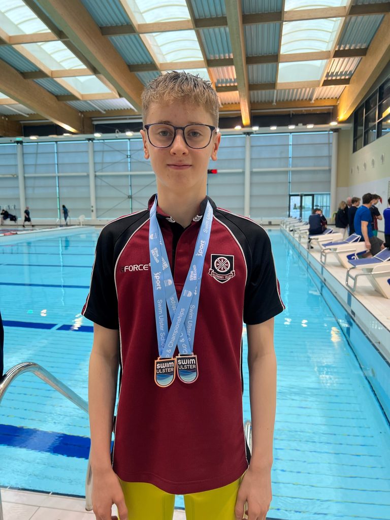 Pupils swim to success at Ulster School Championships Cullybackey College